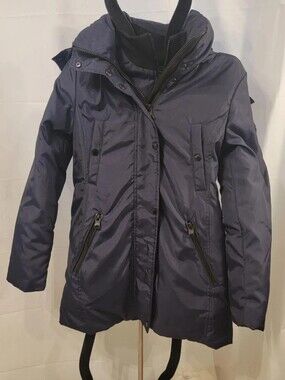 Andrew Marc Winter Down Parka Jacket With Hood